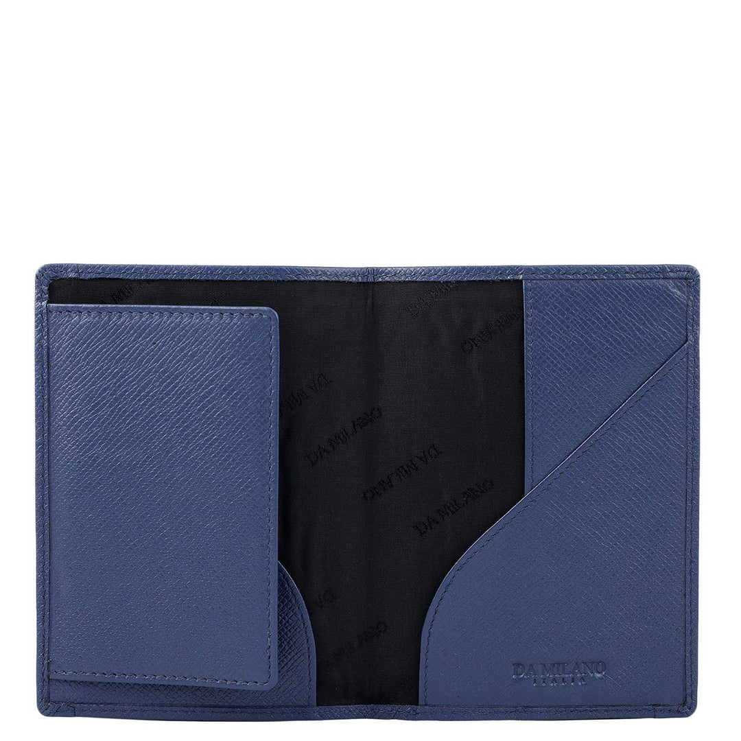 Croco Leather Passport Case - Stardust