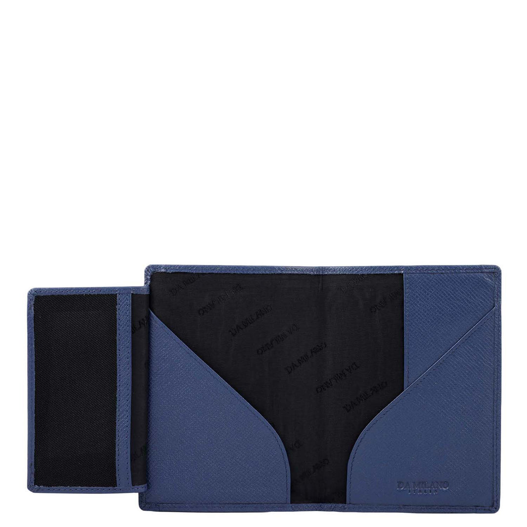 Croco Leather Passport Case - Stardust