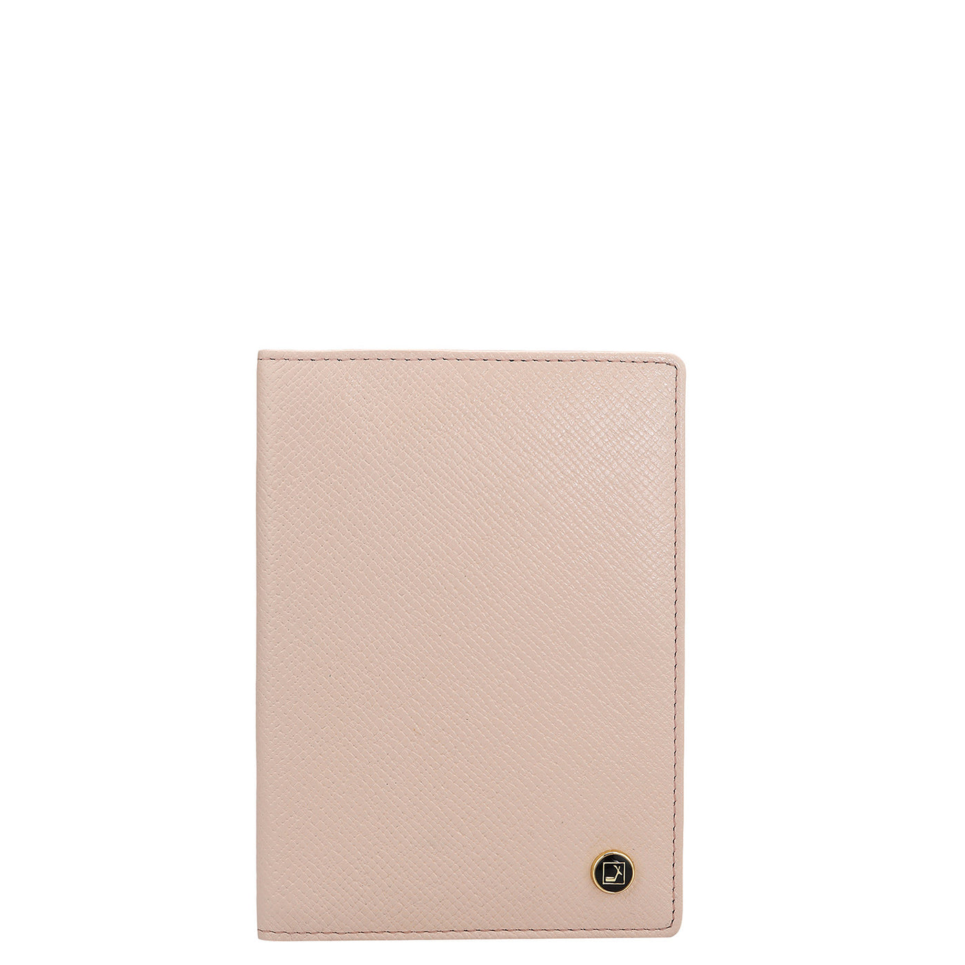 Franzy Leather Passport Case - Blush