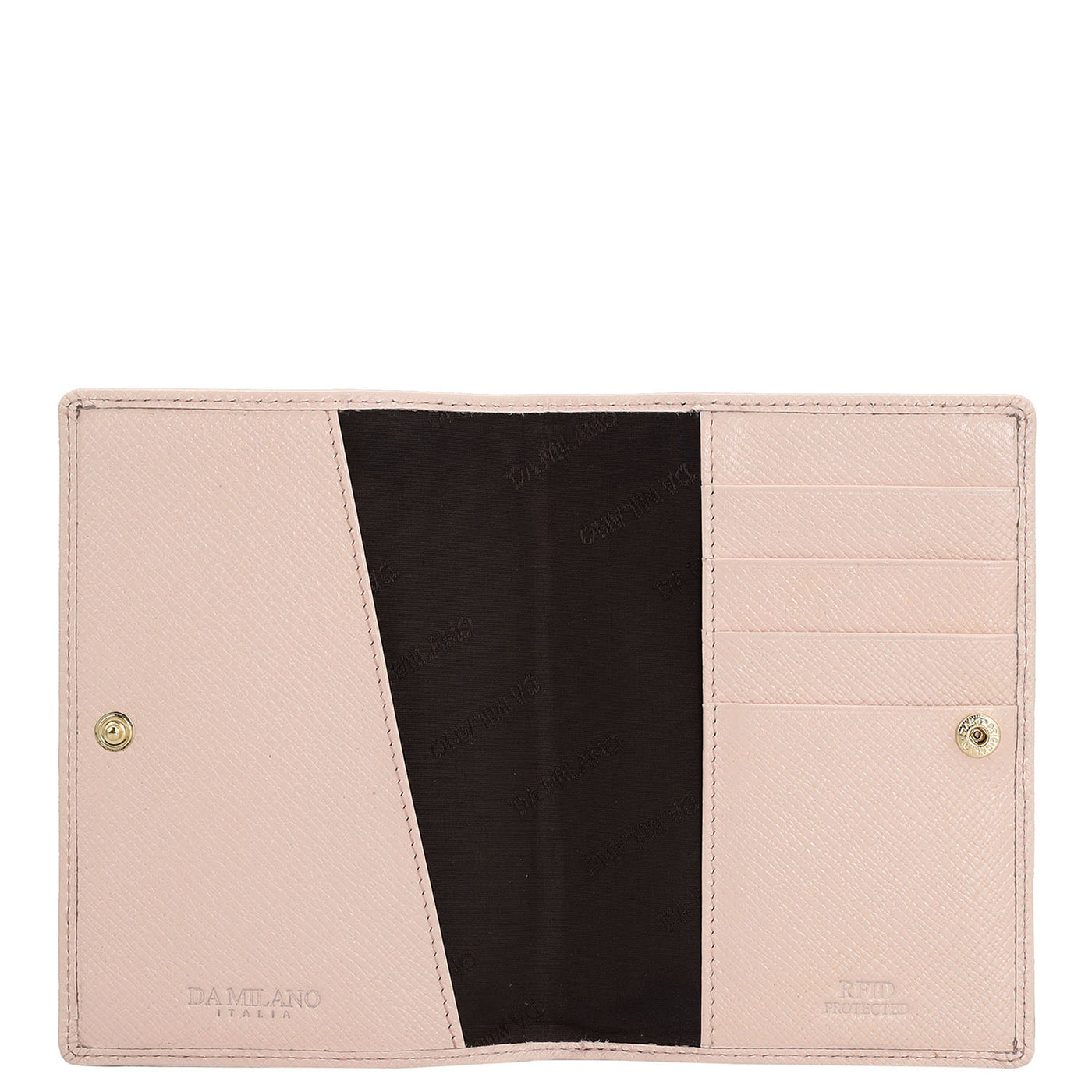 Franzy Leather Passport Case - Blush