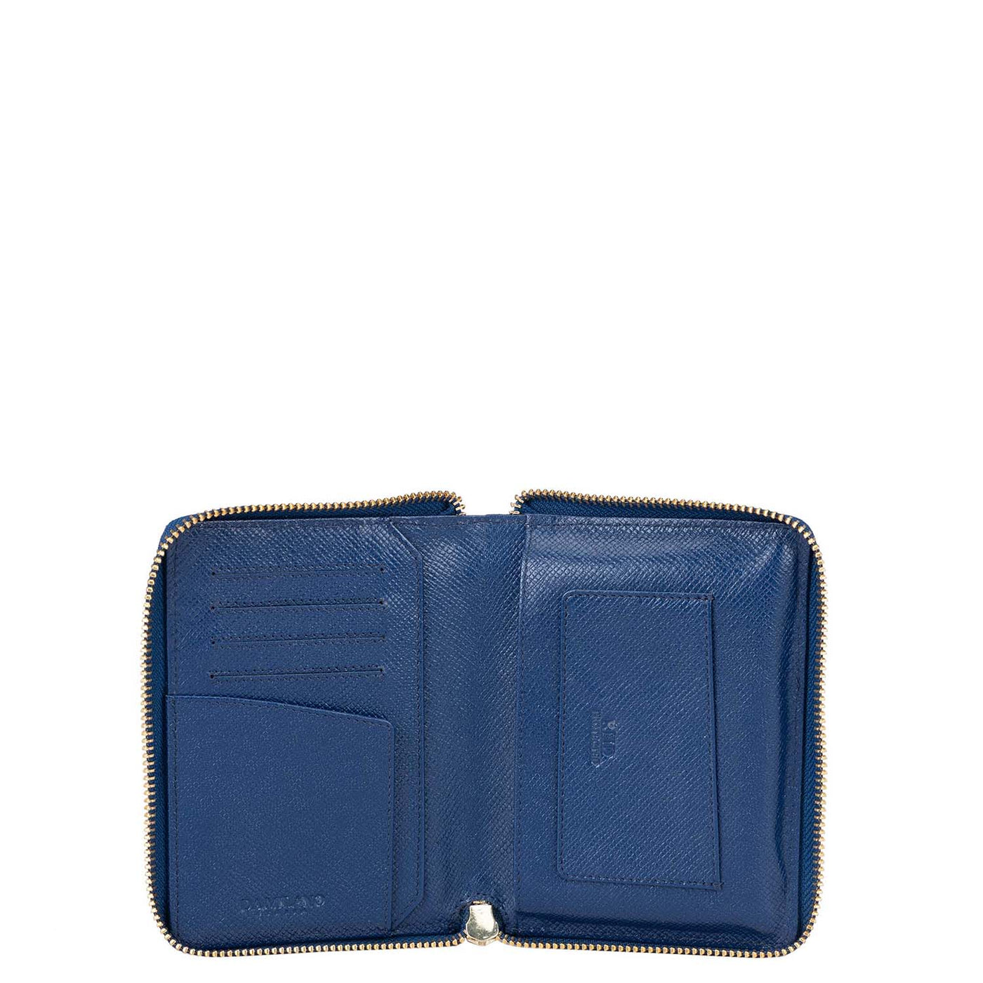 Franzy Leather Passport Case - Patriot Blue