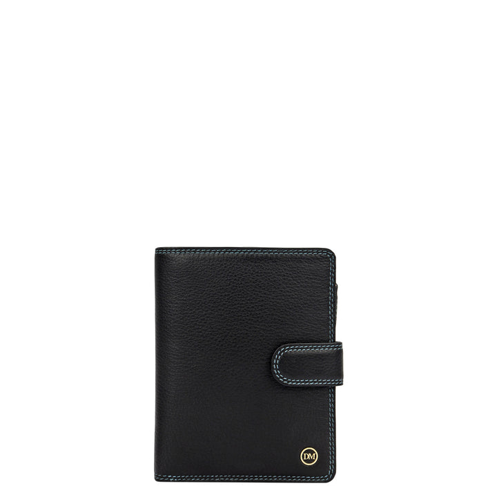 Prisme Passport Case (M)- Navy & Sky Blue