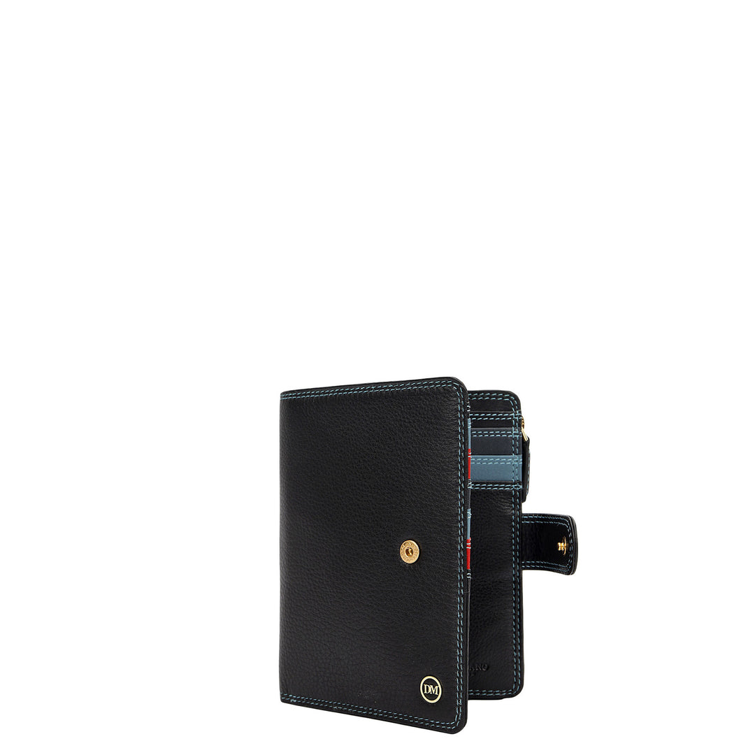 Prisme Passport Case (M)- Navy & Sky Blue