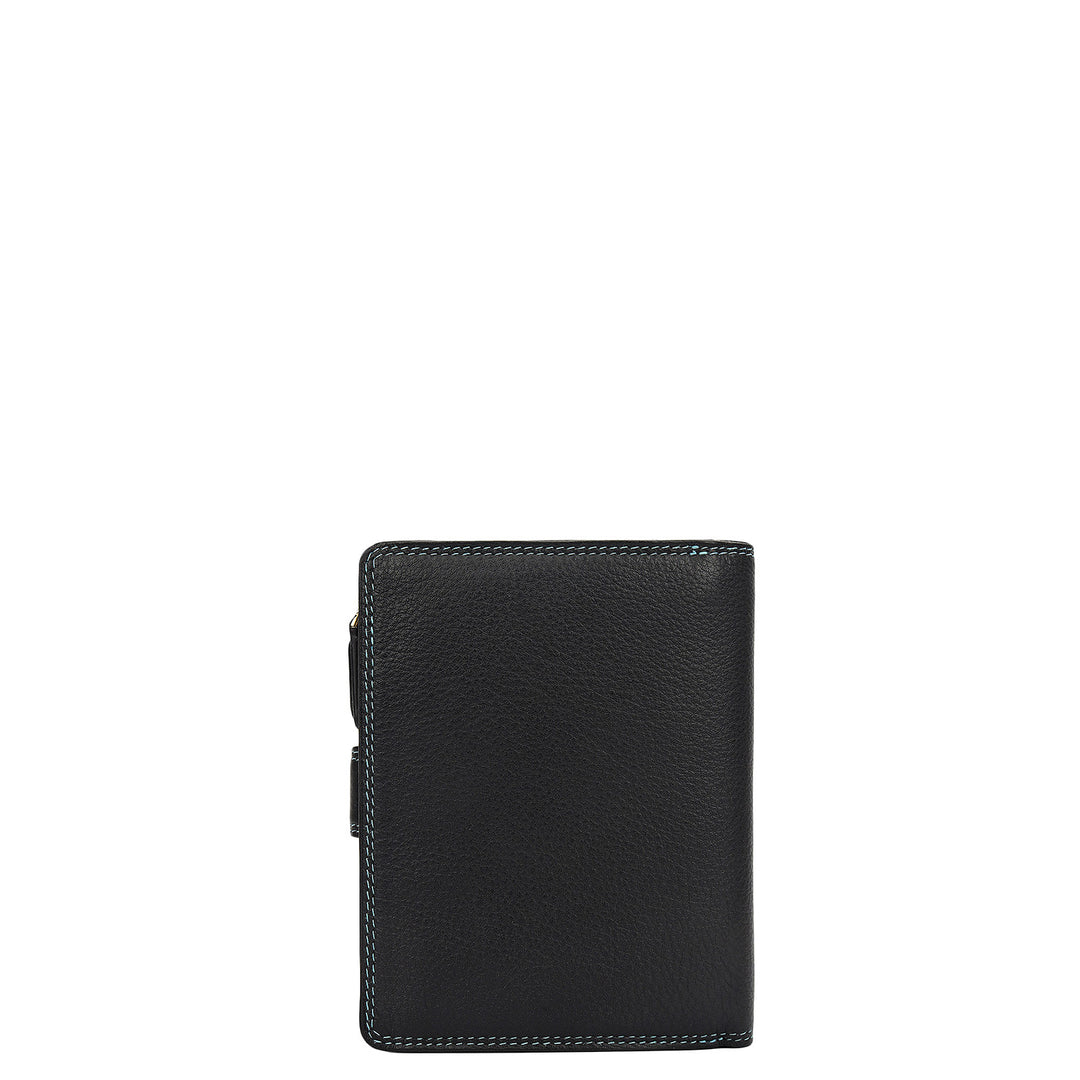 Prisme Passport Case (M)- Navy & Sky Blue