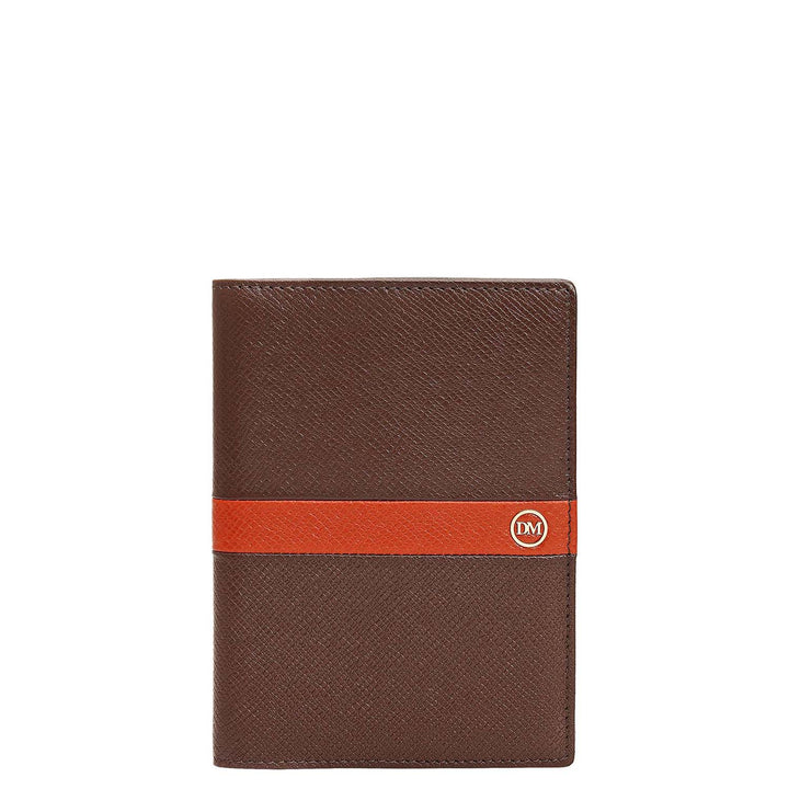 Franzy Leather Passport Case - Brown