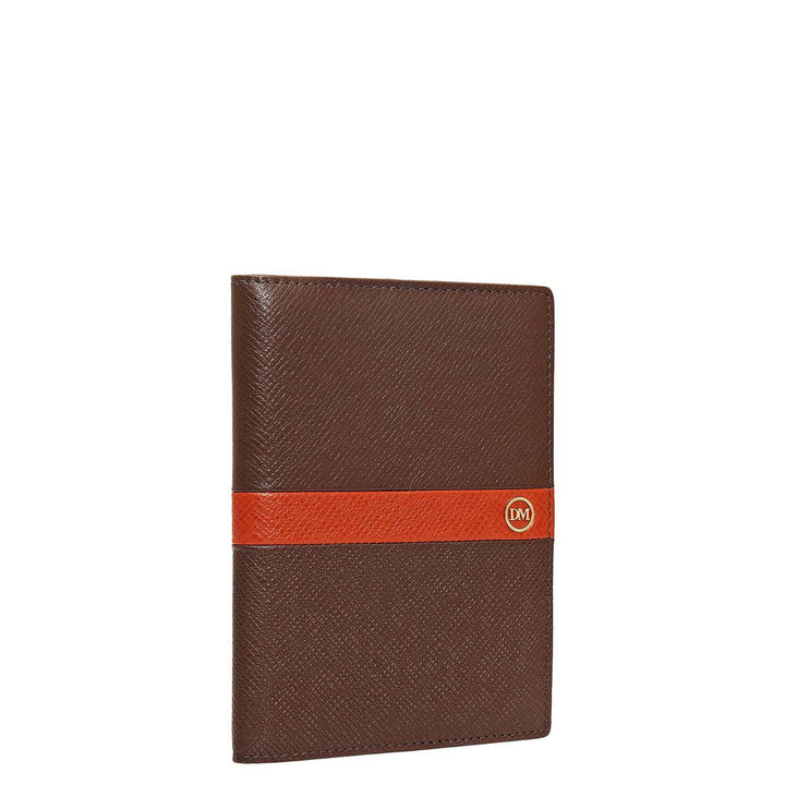 Franzy Leather Passport Case - Brown
