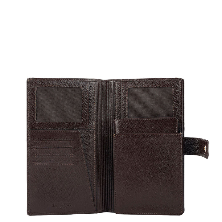 Croco Leather Passport Case - Date