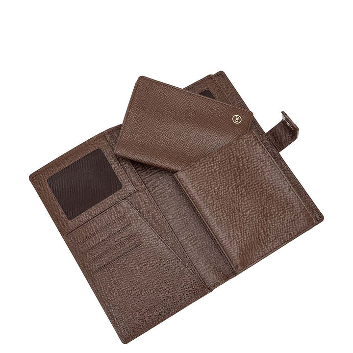 Classic Passport Case - Walnut