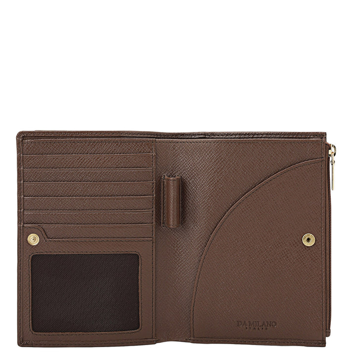 Croco Leather Passport Case - Date