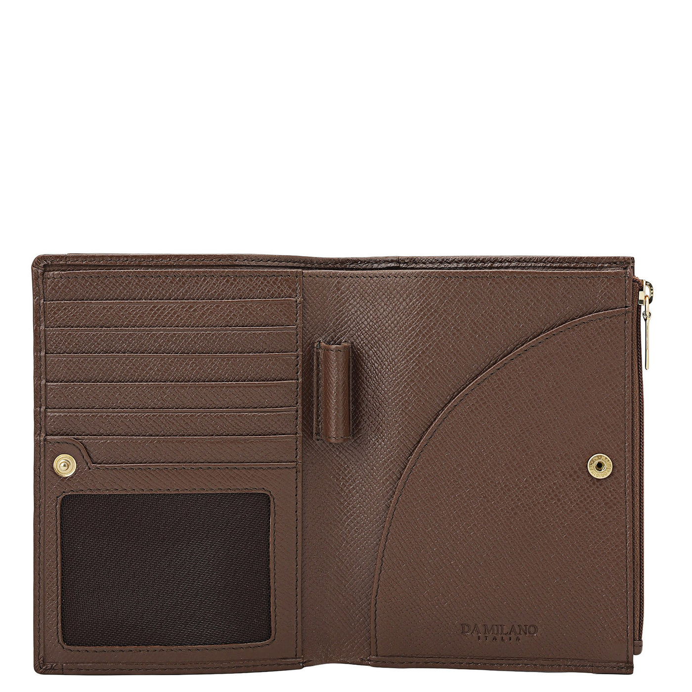 Croco Leather Passport Case - Date