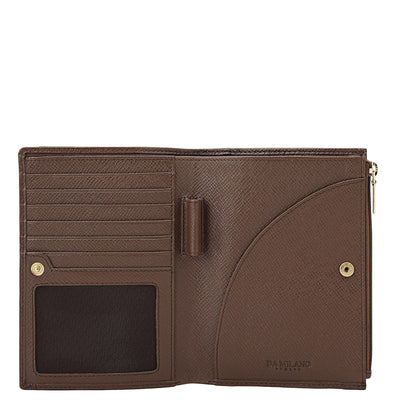 Croco Leather Passport Case - Date