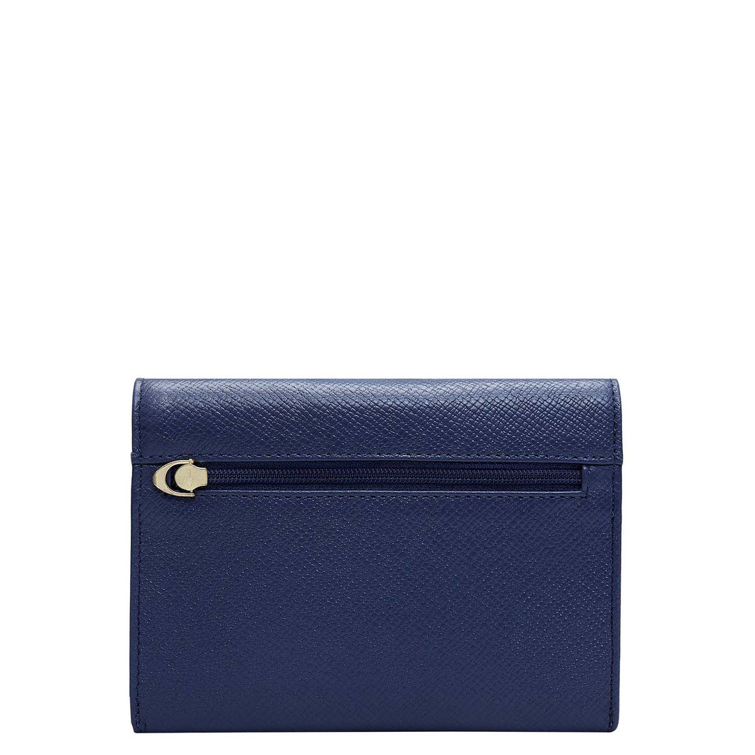 Franzy Leather Passport Case - Stardust