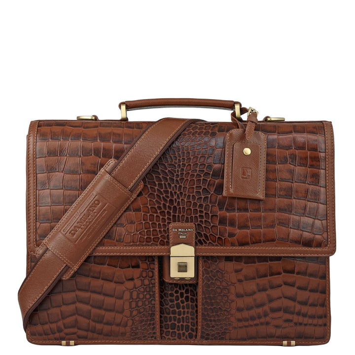 Croco Leather Portfolio - Date