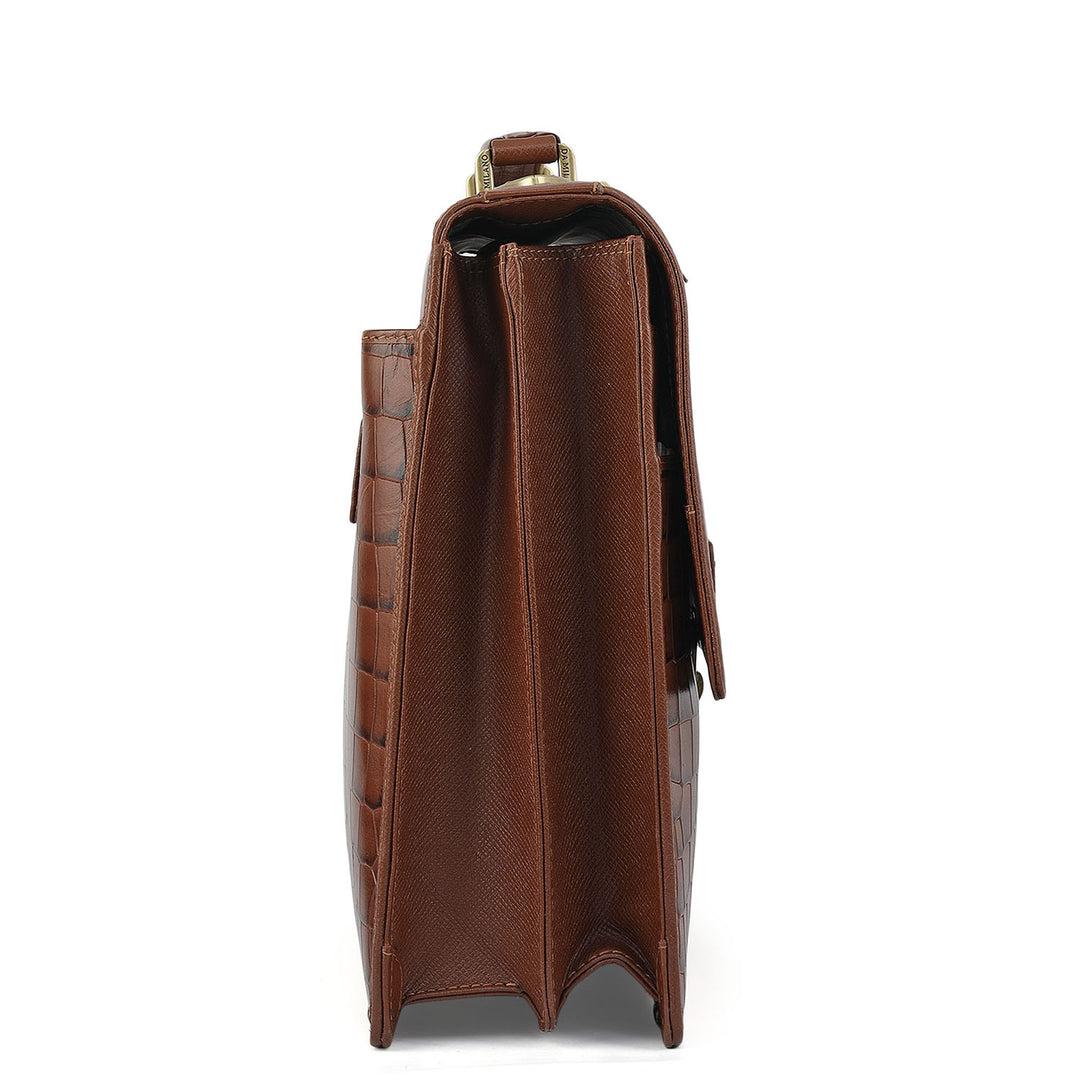Croco Leather Portfolio - Date