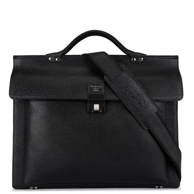 Franzy Leather Portfolio - Black