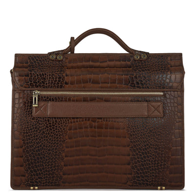 Croco Leather Portfolio - Date