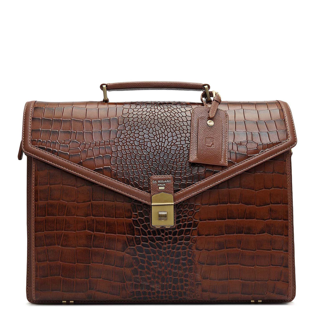 Croco Leather Portfolio - Date