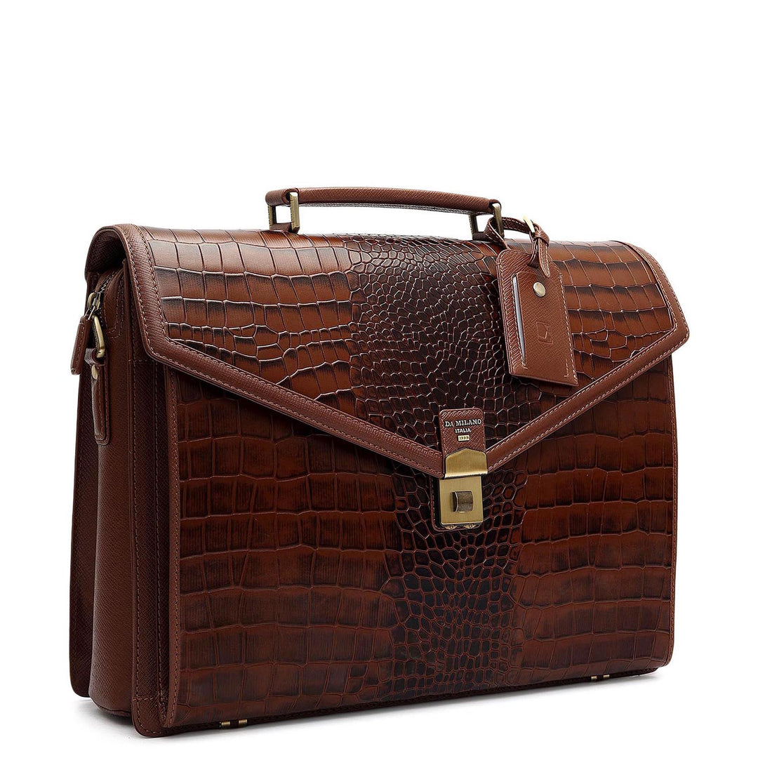 Croco Leather Portfolio - Date
