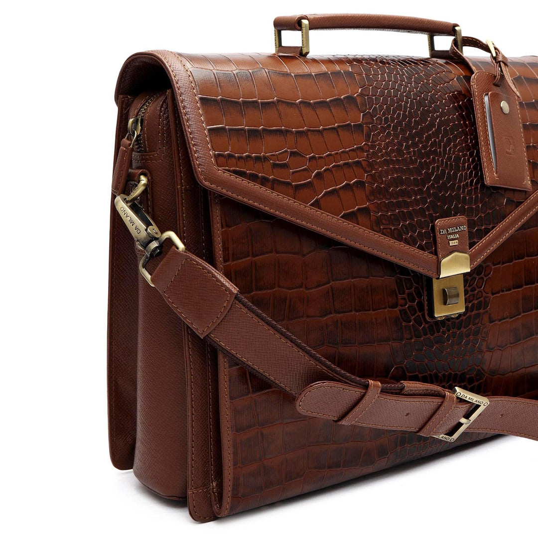 Croco Leather Portfolio - Date