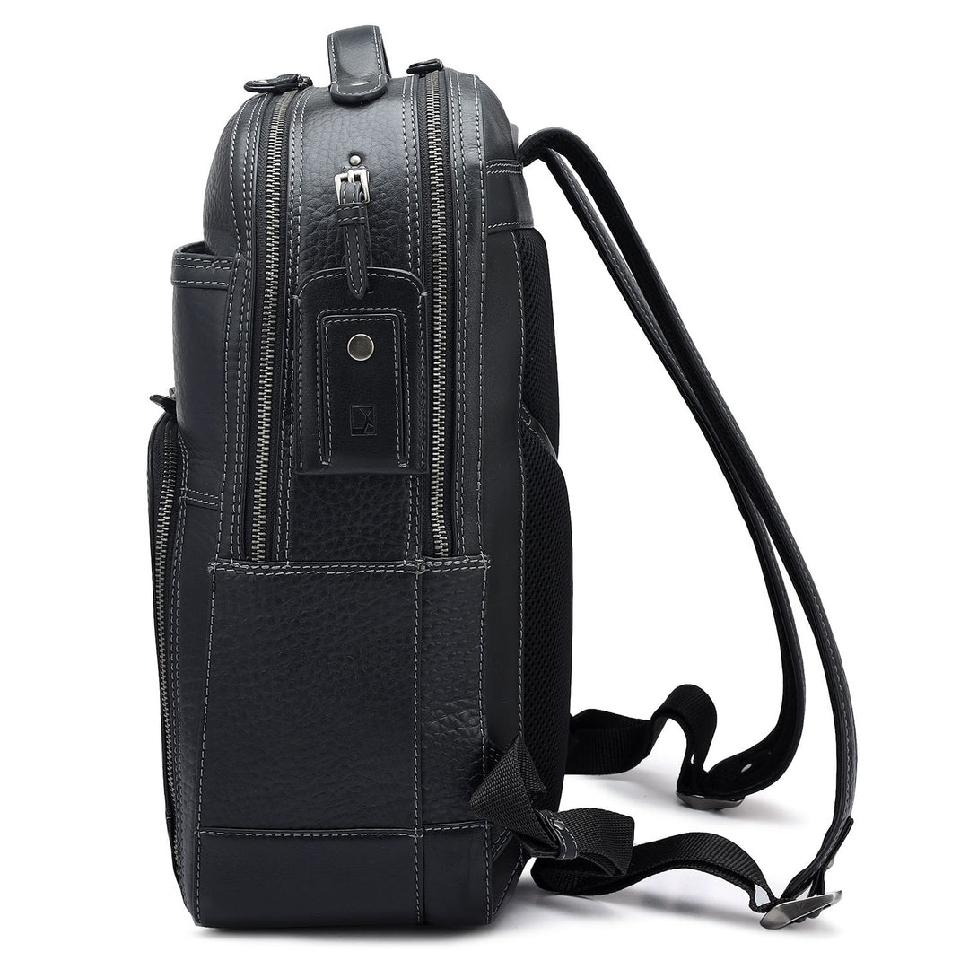 Bub Leather Backpack - Black