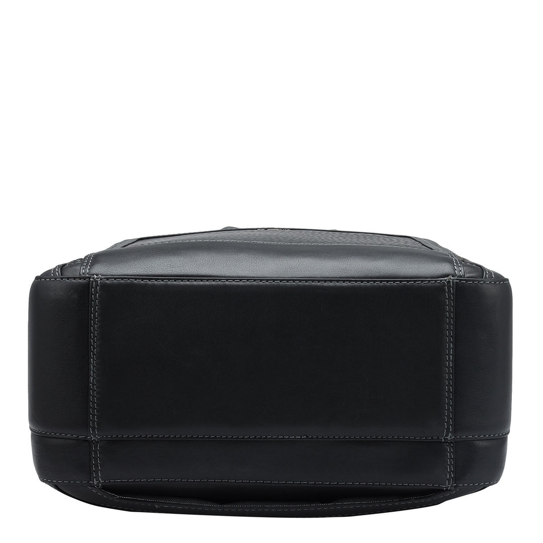 Bub Leather Backpack - Black