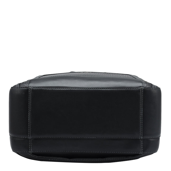 Bub Leather Backpack - Black