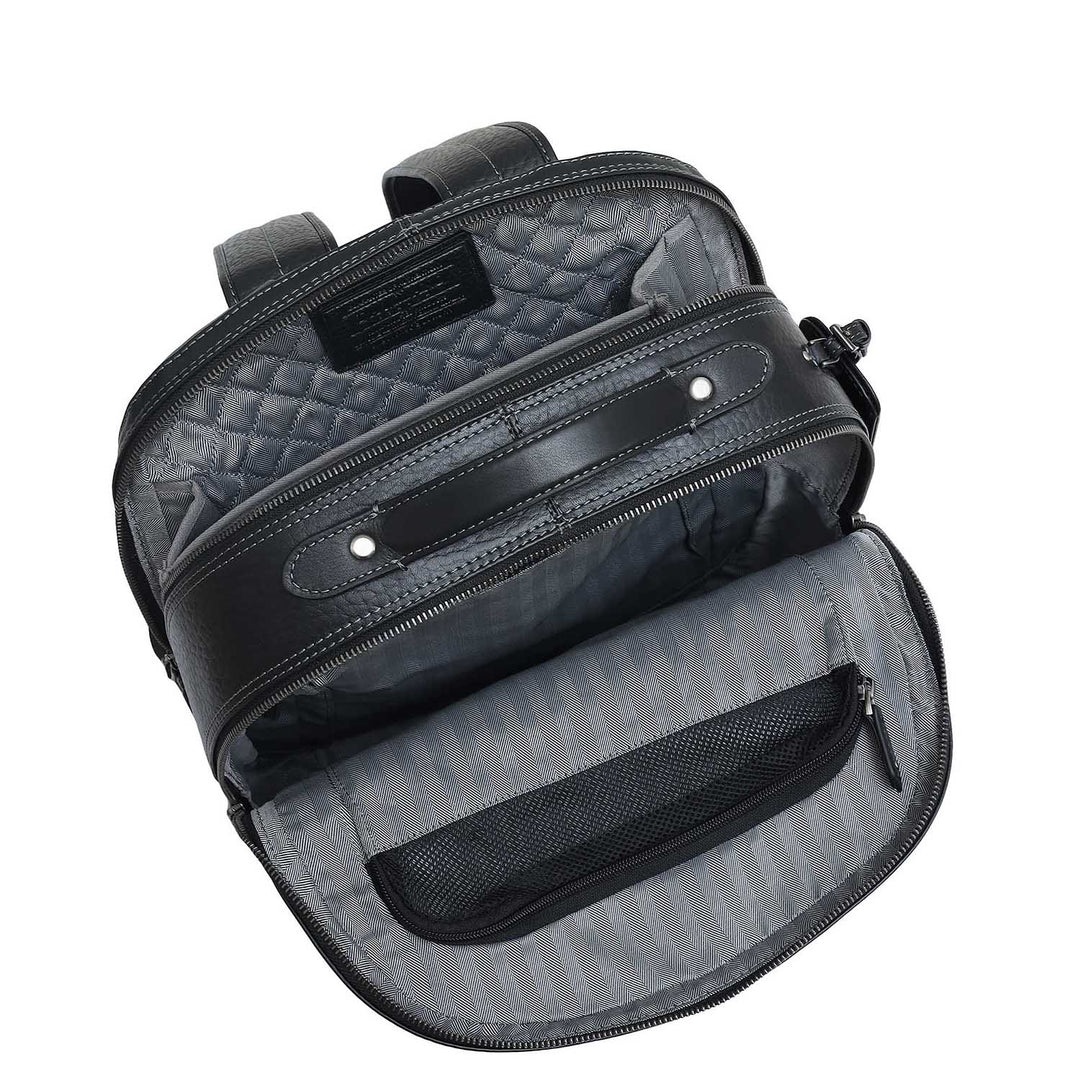 Bub Leather Backpack - Black