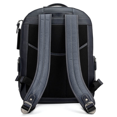 Bub Leather Backpack - Blue