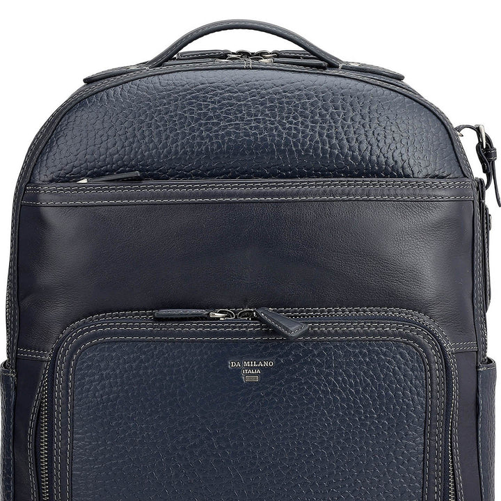 Bub Leather Backpack - Blue
