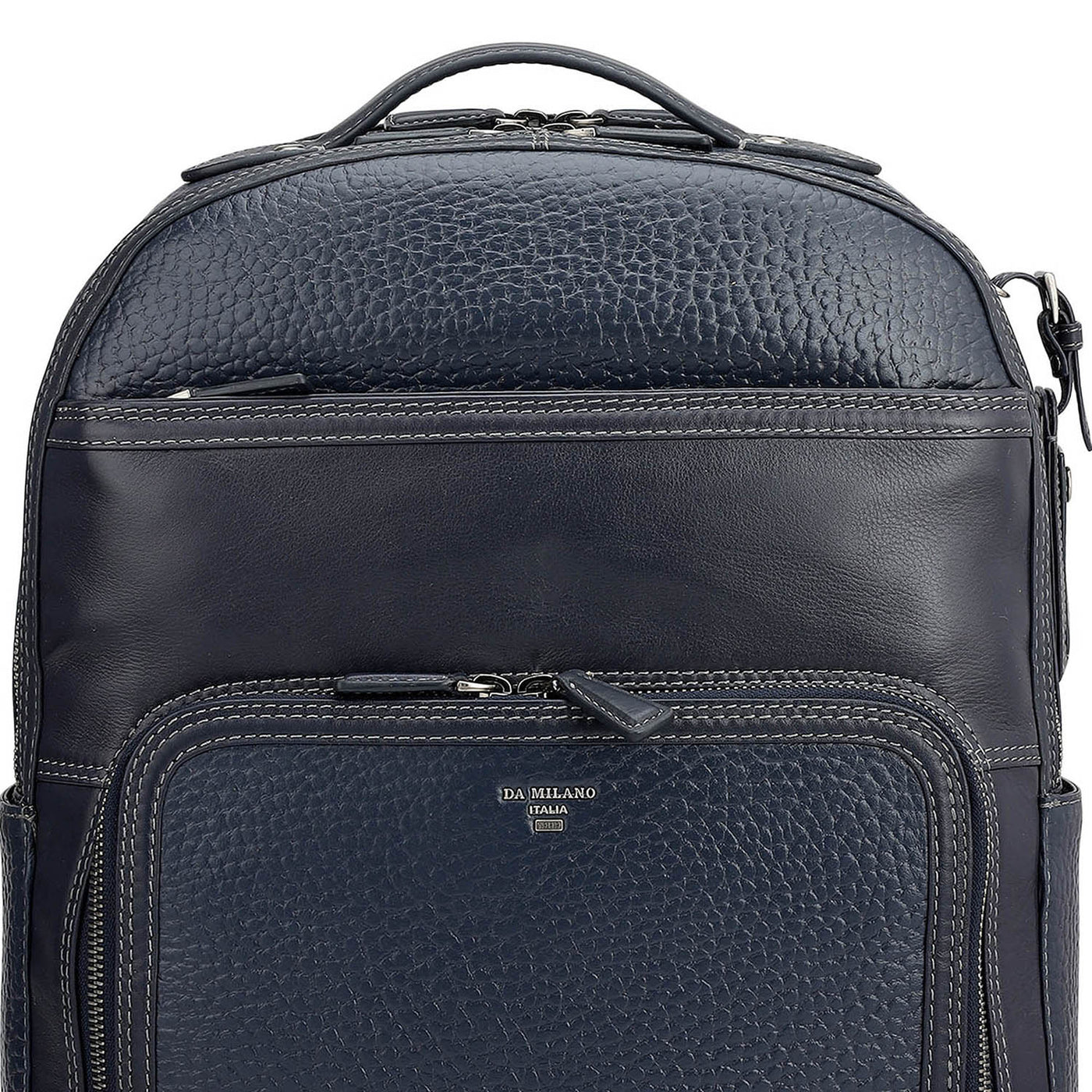 Bub Leather Backpack - Blue