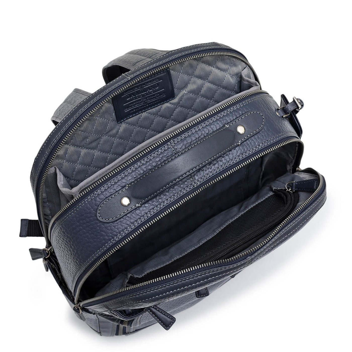 Bub Leather Backpack - Blue