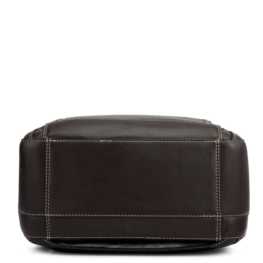 Bub Leather Backpack - Brown