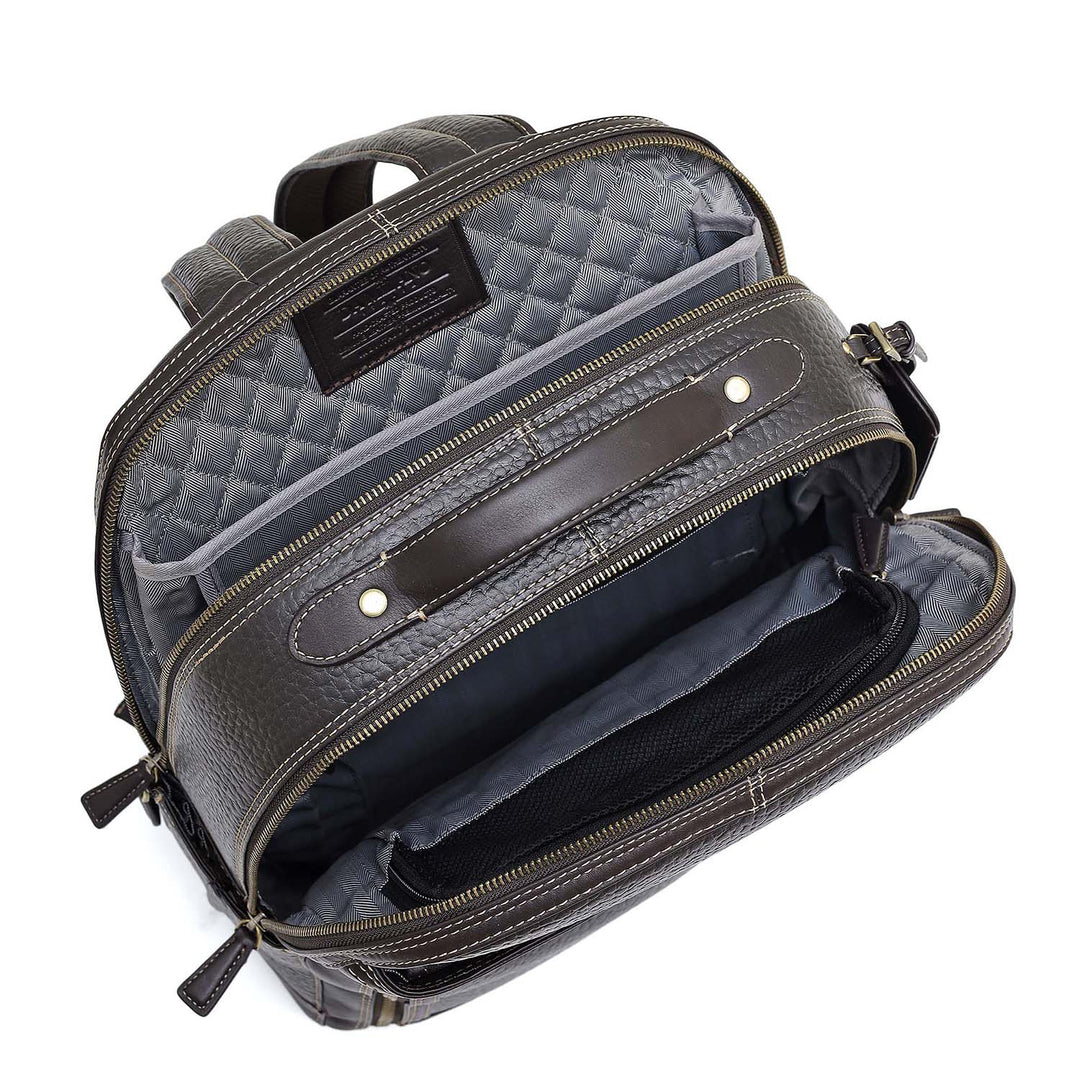 Bub Leather Backpack - Brown