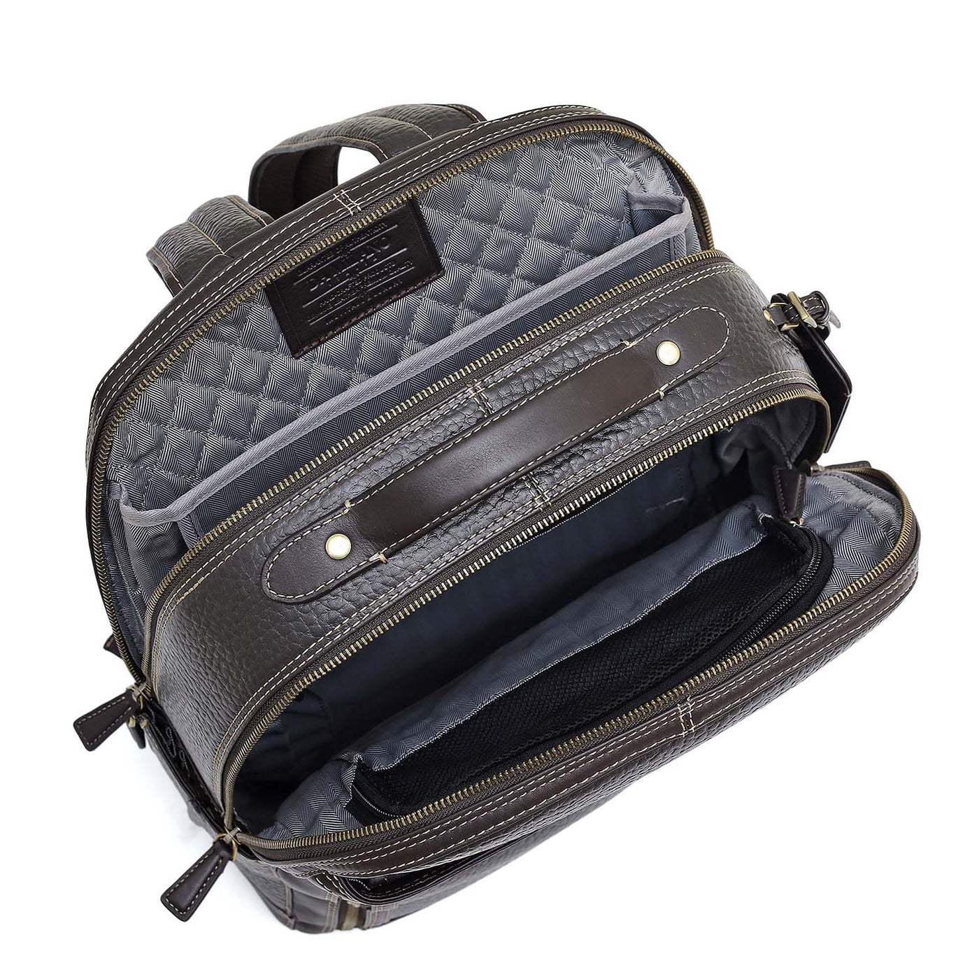 Bub Leather Backpack - Brown