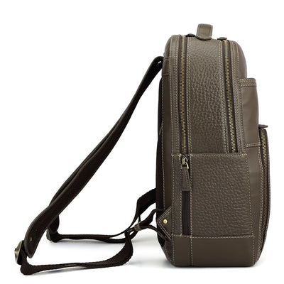 Bub Leather Backpack - Taupe