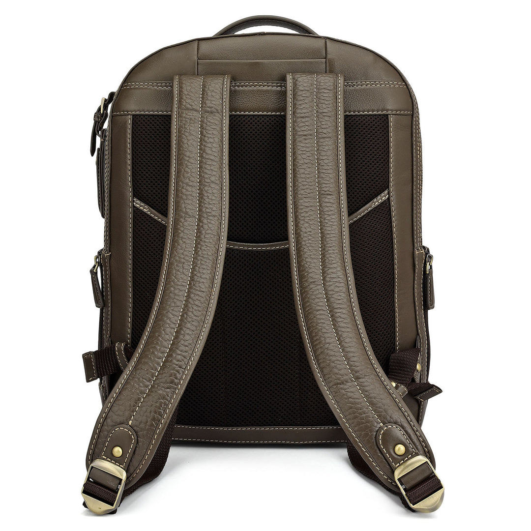 Bub Leather Backpack - Taupe