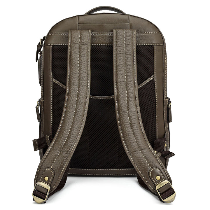Bub Leather Backpack - Taupe
