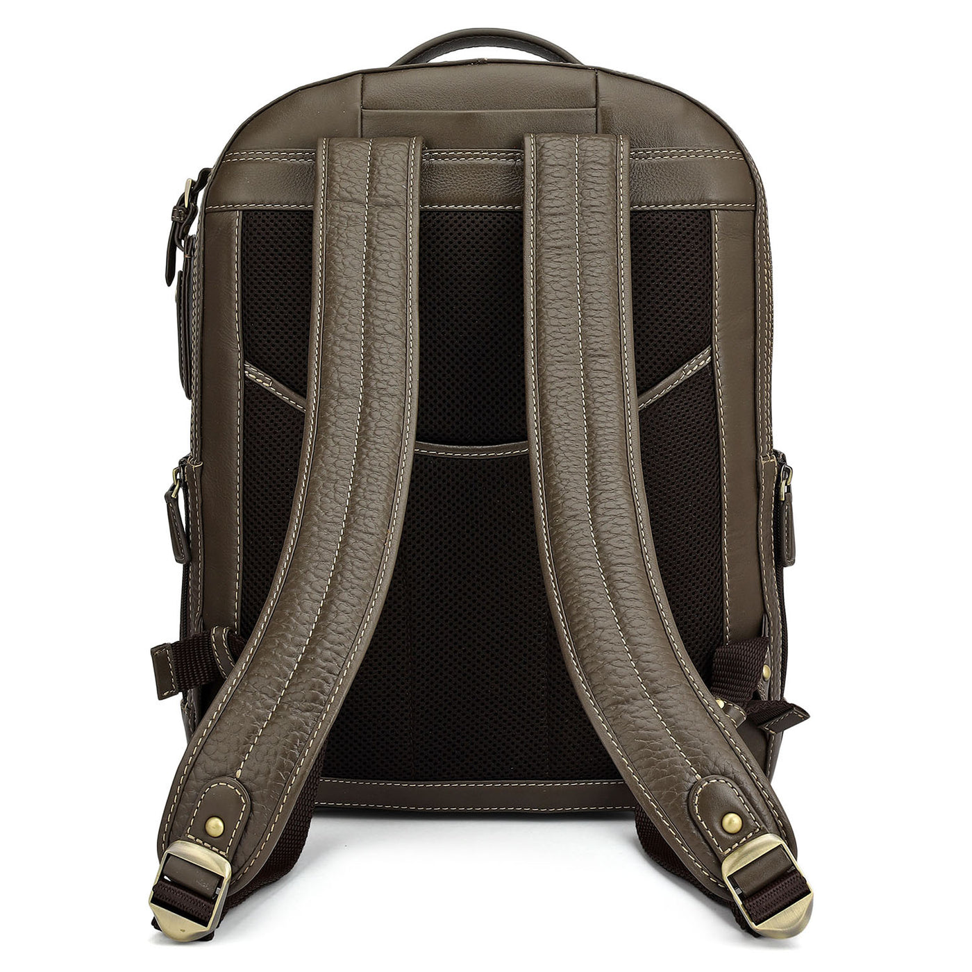 Bub Leather Backpack - Taupe