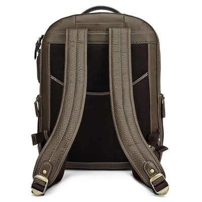 Bub Leather Backpack - Taupe
