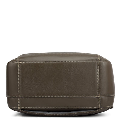 Bub Leather Backpack - Taupe