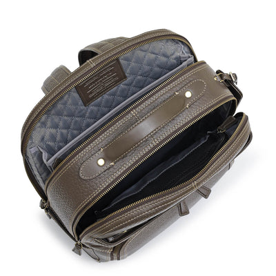 Bub Leather Backpack - Taupe