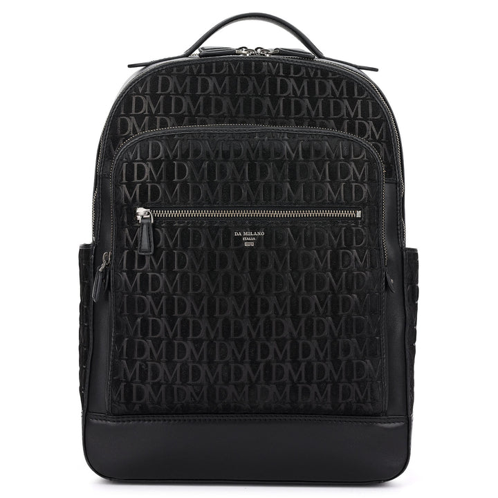 Monogram Backpack (M) - Black