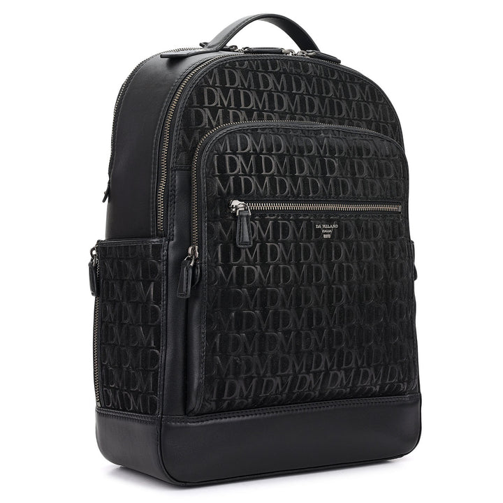 Monogram Backpack (M) - Black