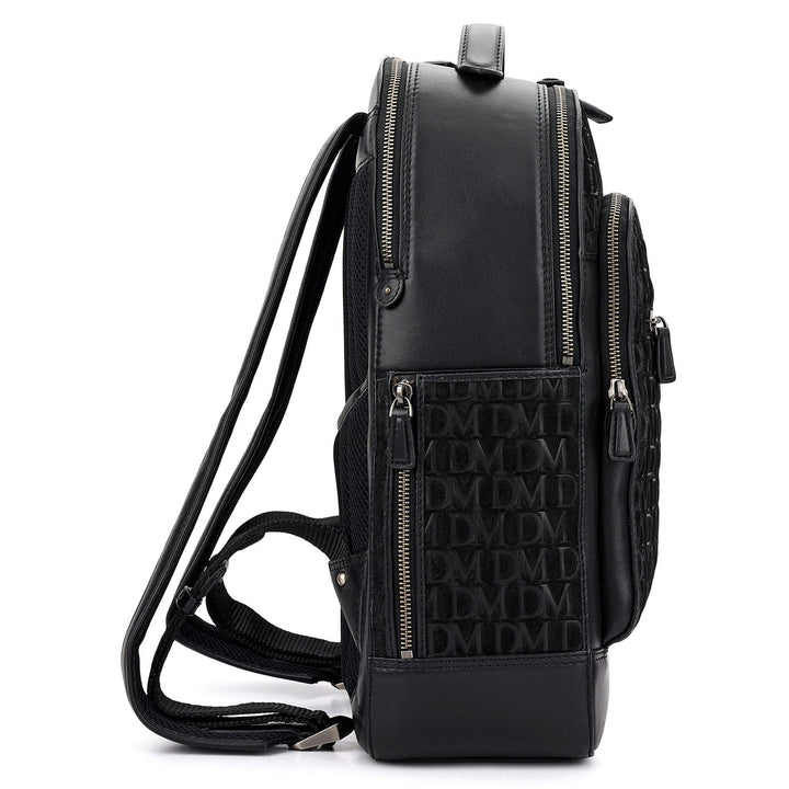 Monogram Backpack (M) - Black