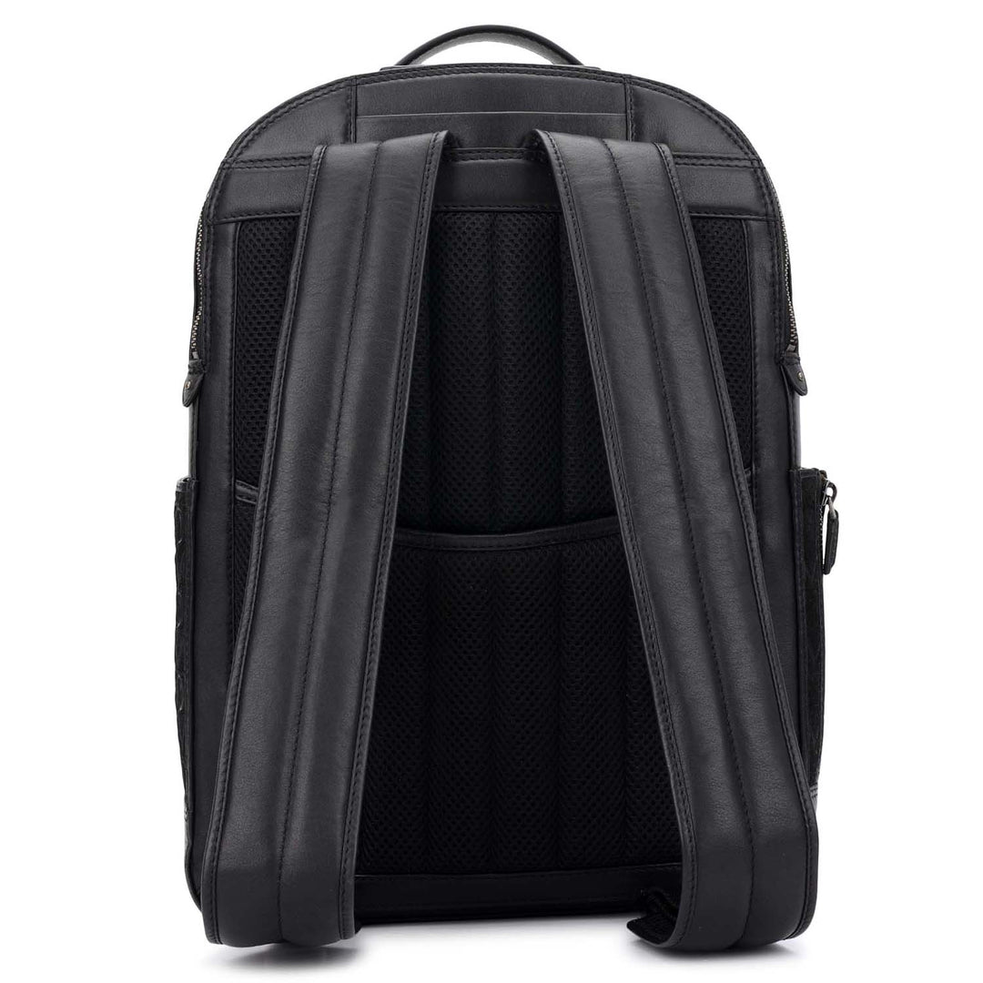 Monogram Backpack (M) - Black