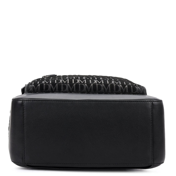 Monogram Backpack (M) - Black