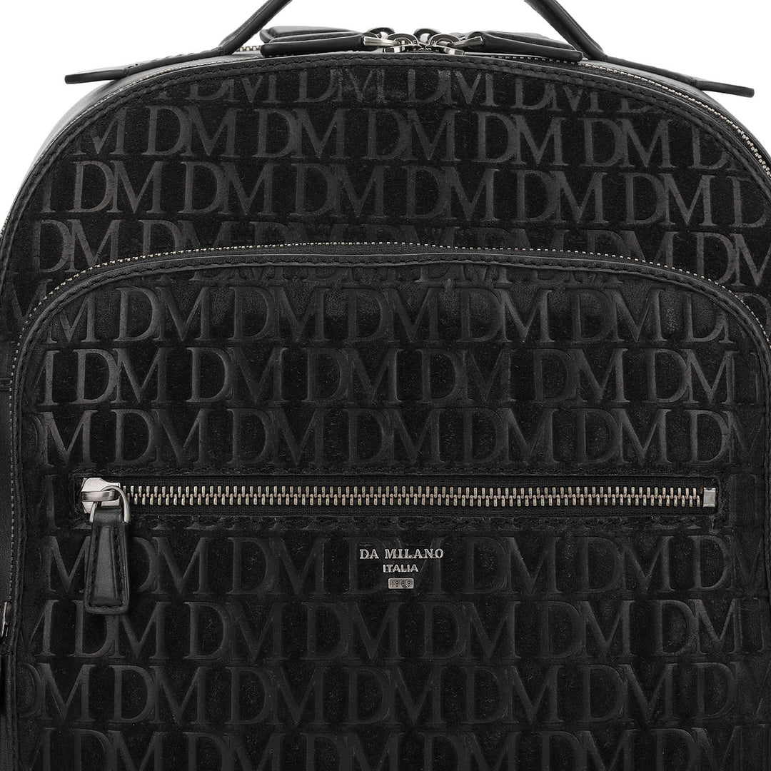 Monogram Backpack (M) - Black