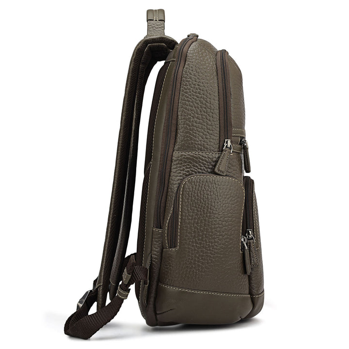 Bub Leather Backpack - Taupe