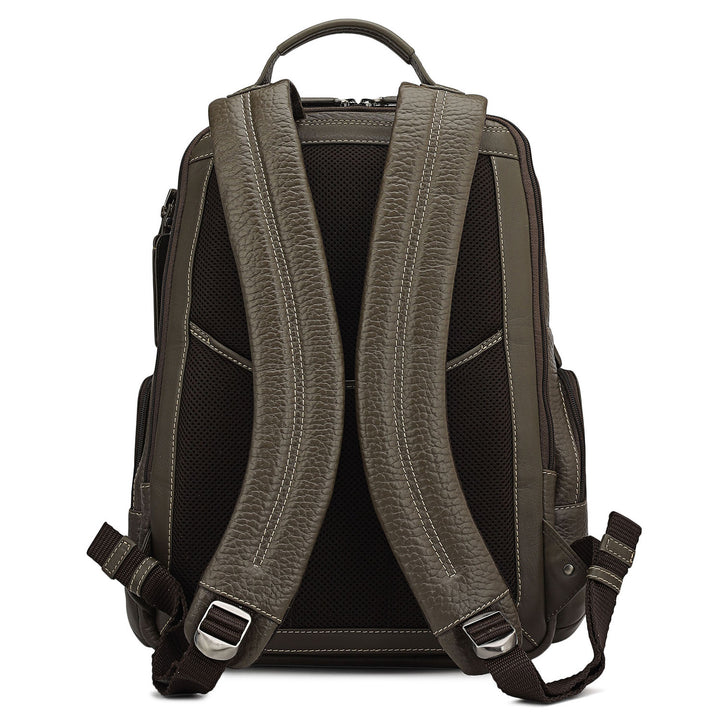 Bub Leather Backpack - Taupe