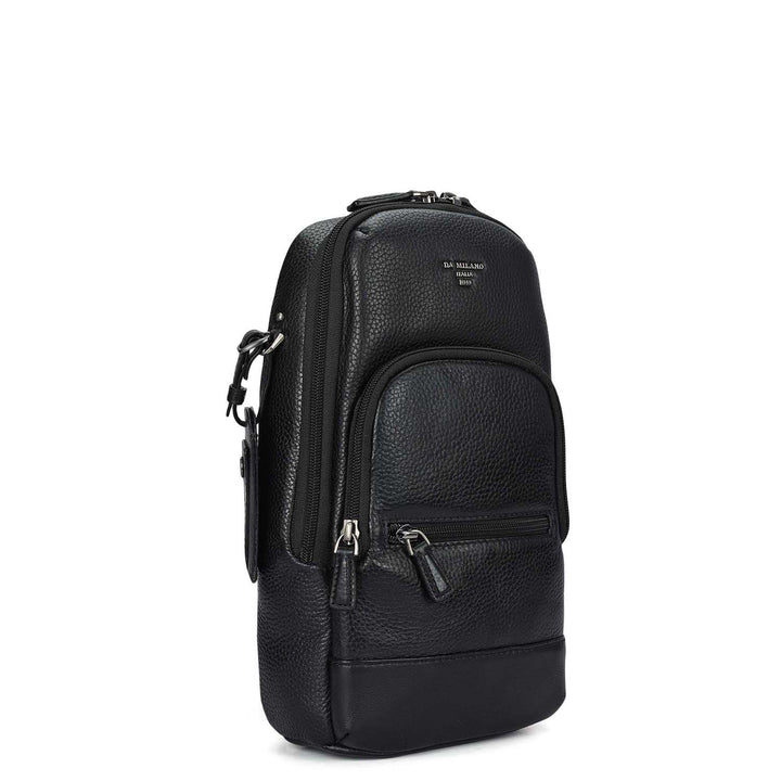 Wax Leather  Backpack (XS) - Black